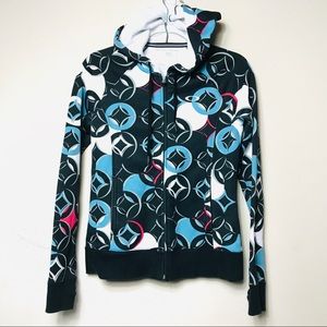 Oakley graphic hooded fleece lined jacket